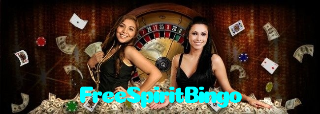 FreeSpiritBingo casino presented on mobile device in Pakistan with slots and live games